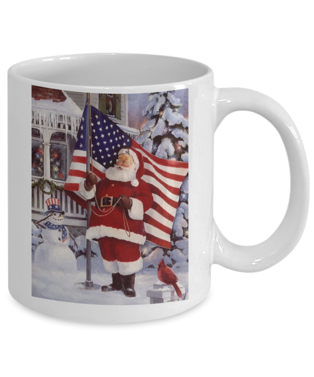 Christmas USA Coffee Mug