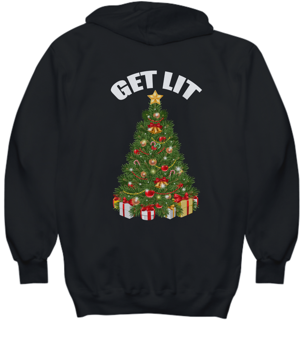 Get Lit Christmas Hoodie