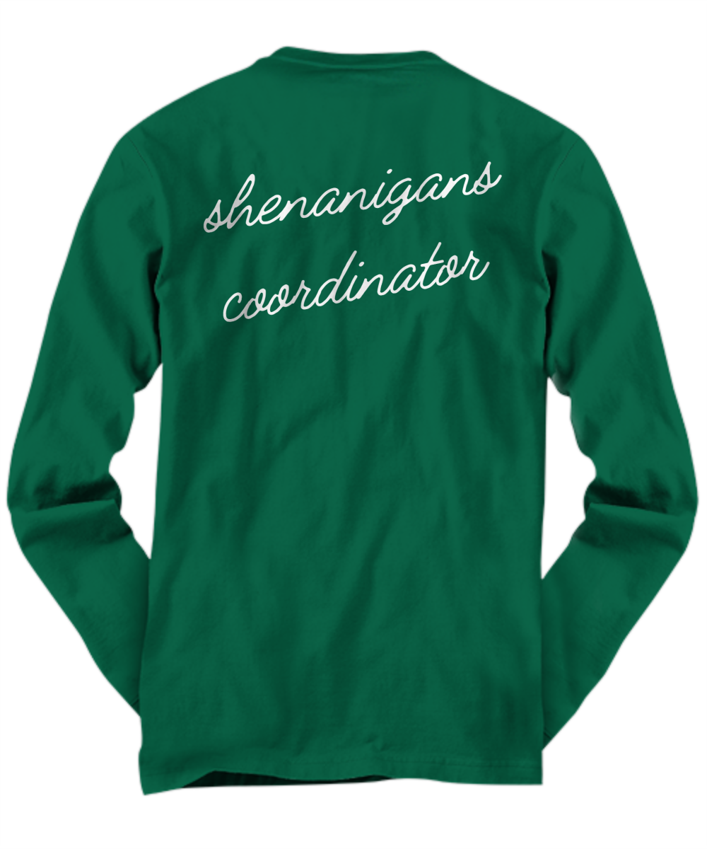 Lucky Shamrock Shenanigans Tee: Women's Irish St Patrick's Day Shirt