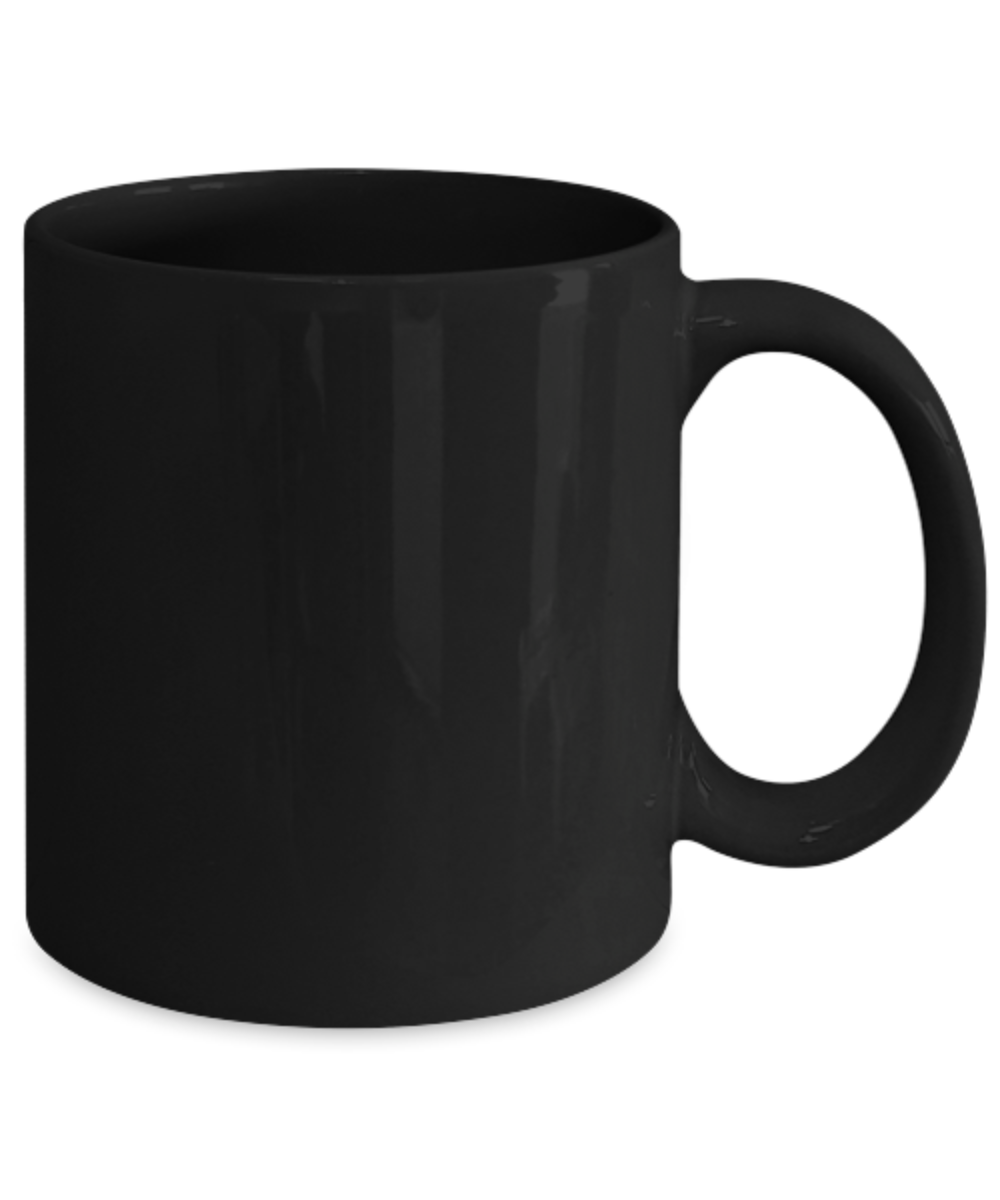 To My Son Love Dad Black Mug