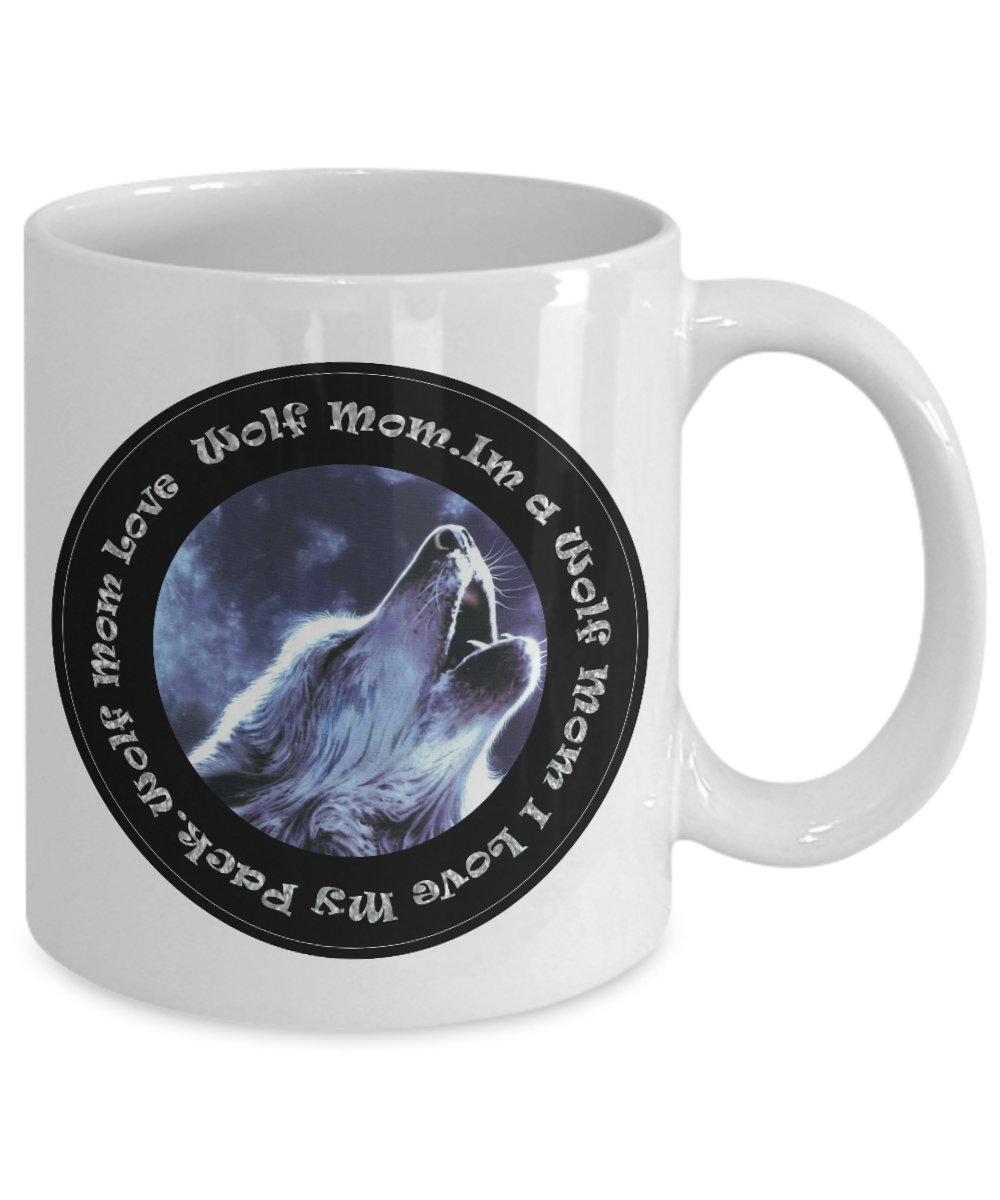 Wolf Mom Coffee Mug