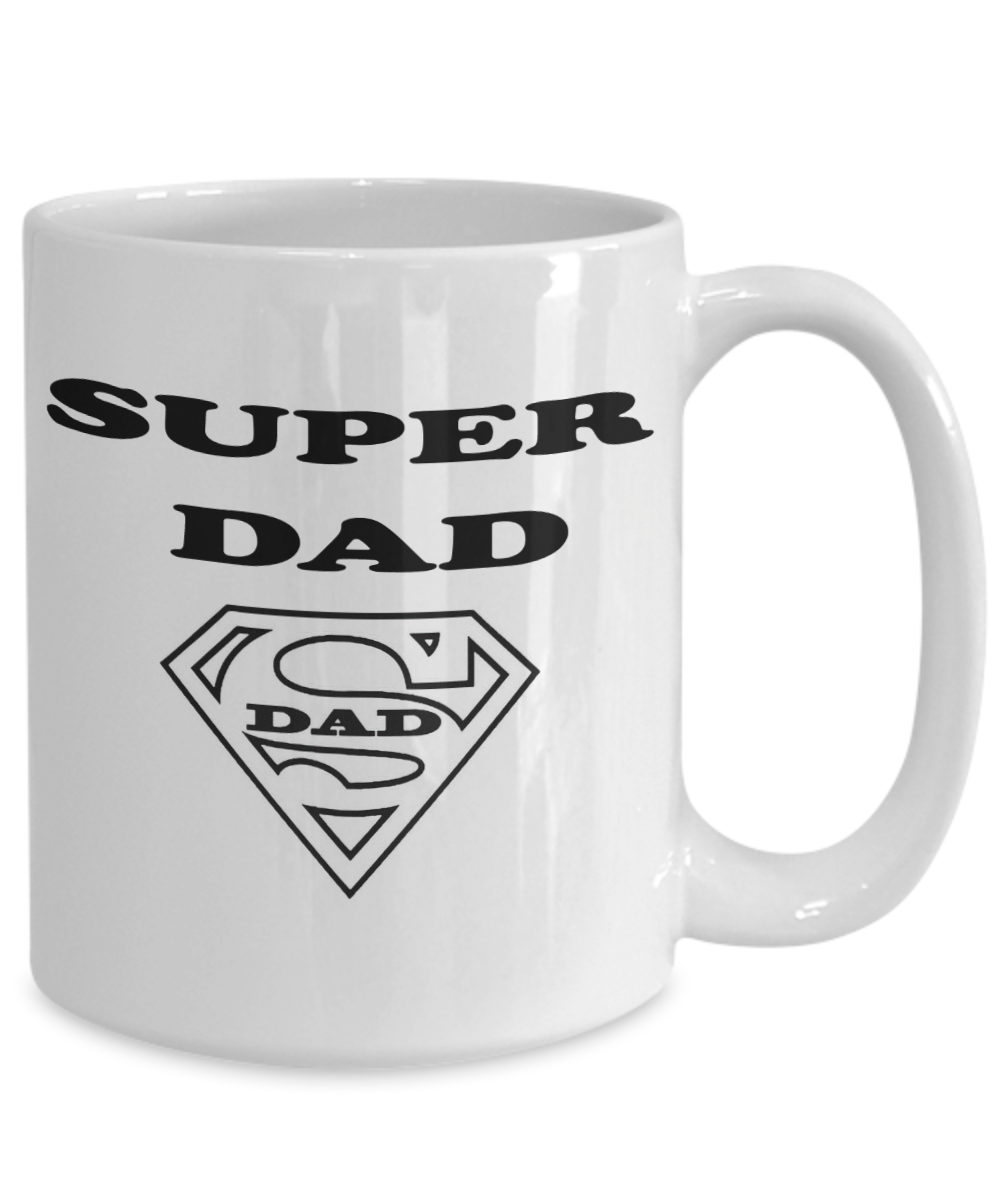 Fathers Days Gifts - Super Dad Coffee Mug