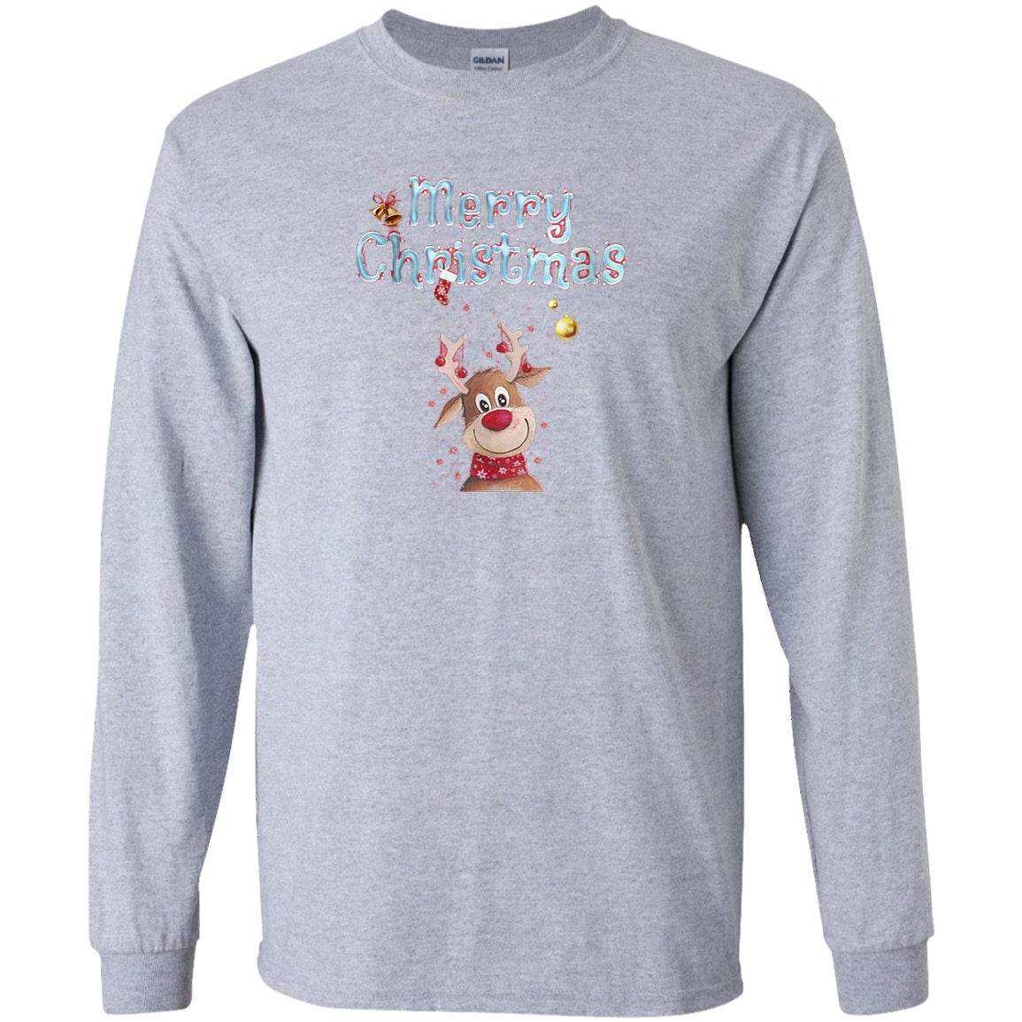 Christmas Shirt Merry Christmas Rudolph Funny Christmas Shirt Luxurious Deluxe Xmas Christmas Shirt