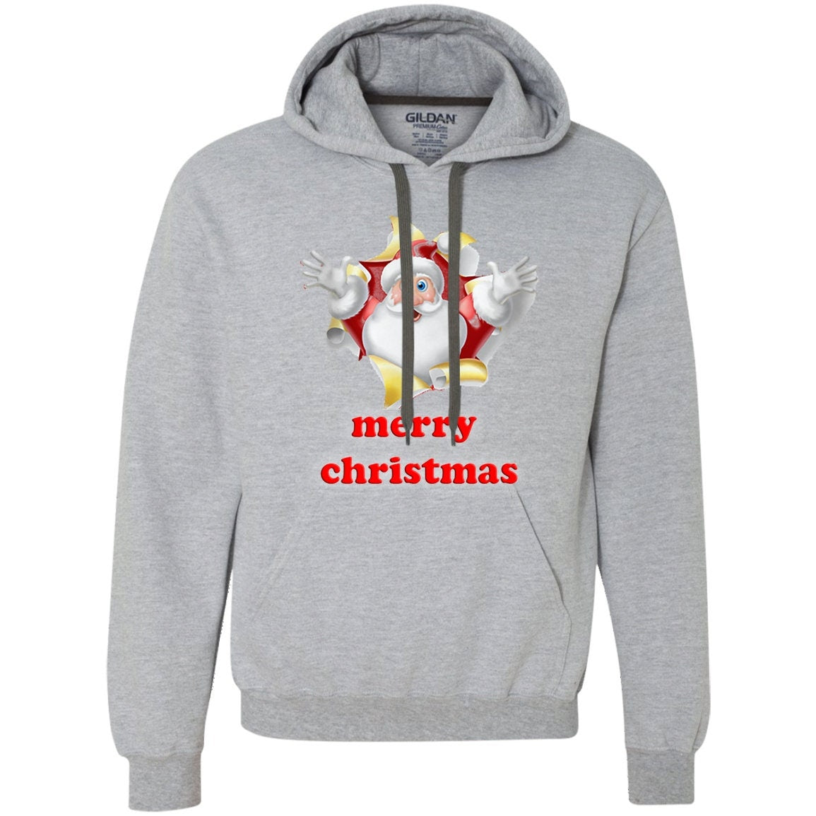 Christmas Jumper Day Family Christmas Santa Jumper Ring Spun 50 Per Cent Cotton 50Per Cent Polyester, Textile Flex Print