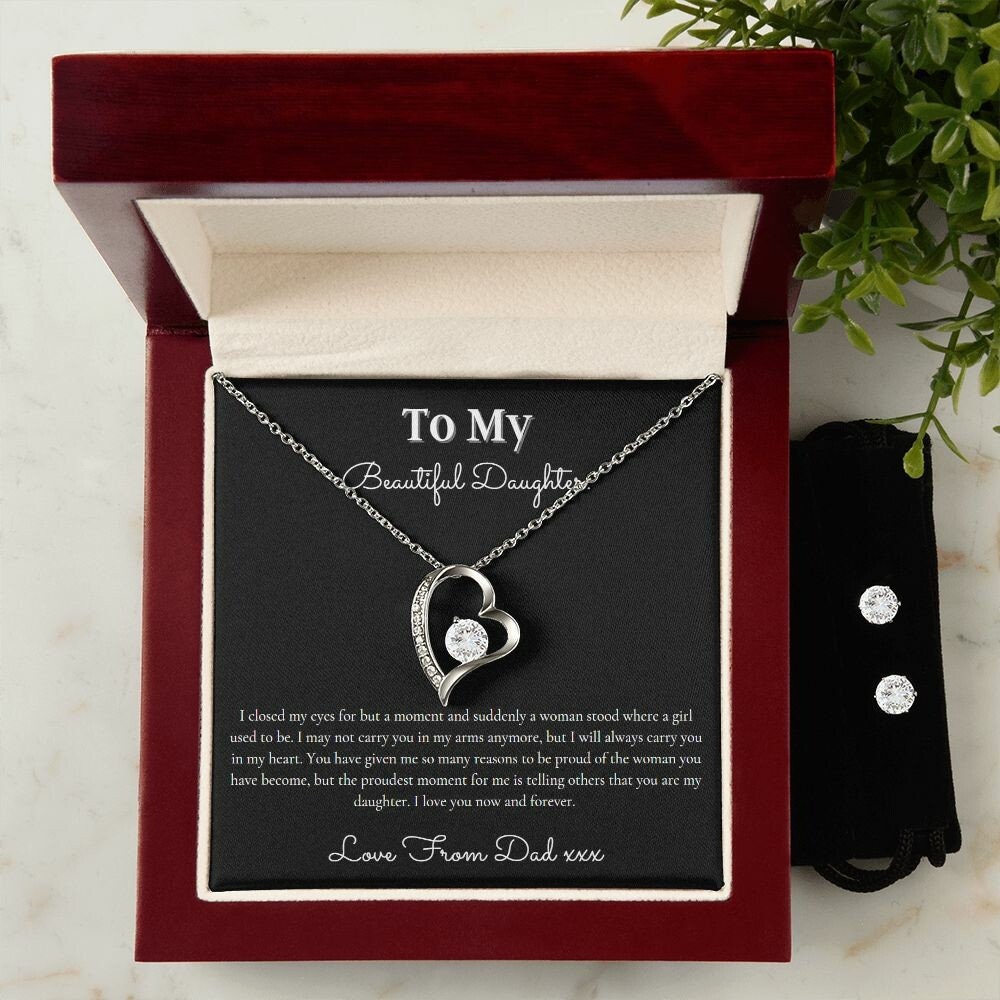 Shop our 'To My Daughter' jewelry collection for unique gifts from dad. Express your love with a to my daughter necklace, perfect