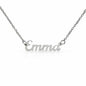 Silver name necklace,custom name necklace,christmas gift,personalized jewelry,personalized gift,custom name jewelry,gift for mom