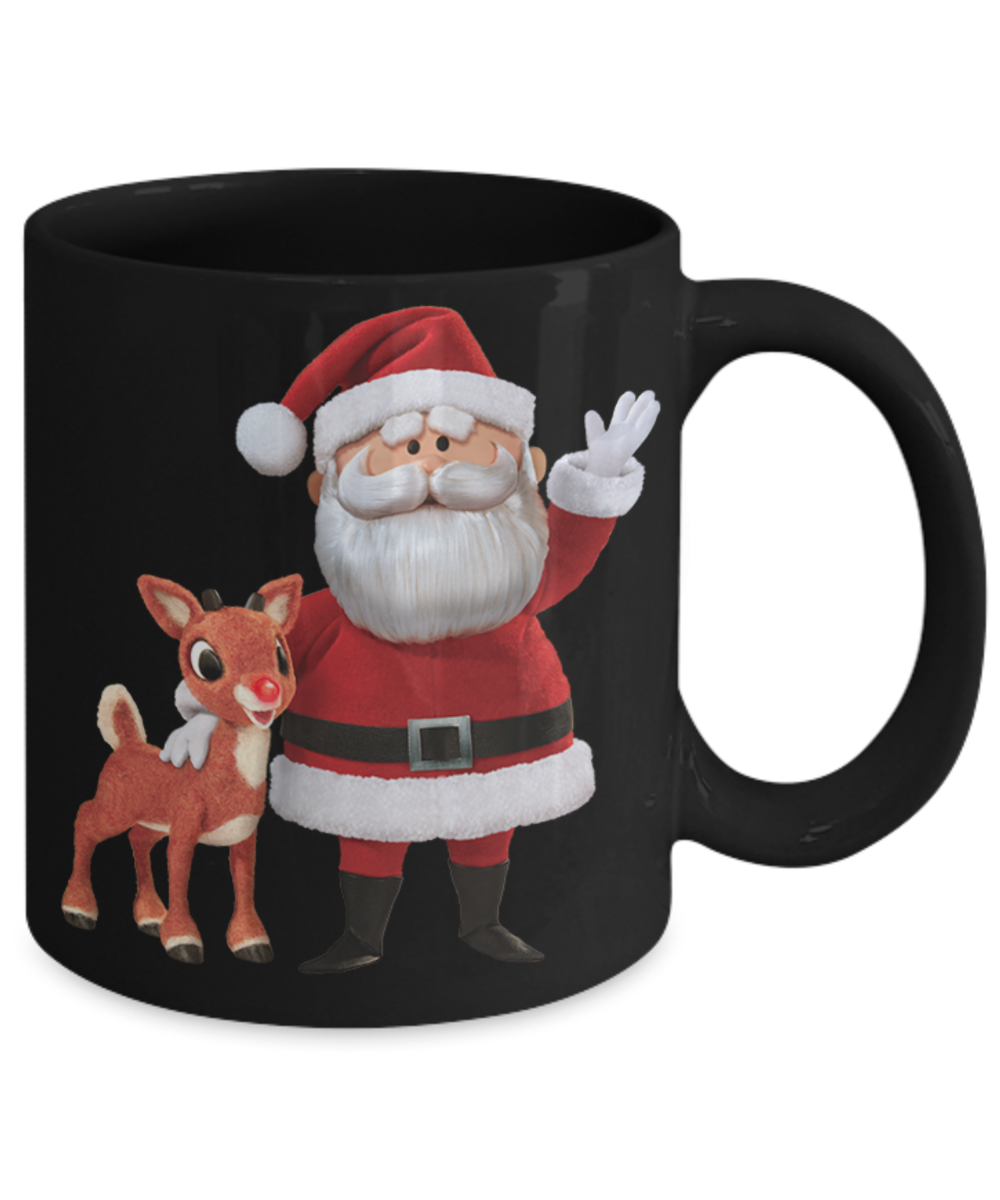Santa & Rudolph Mug