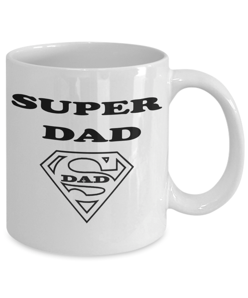 Fathers Days Gifts - Super Dad Coffee Mug