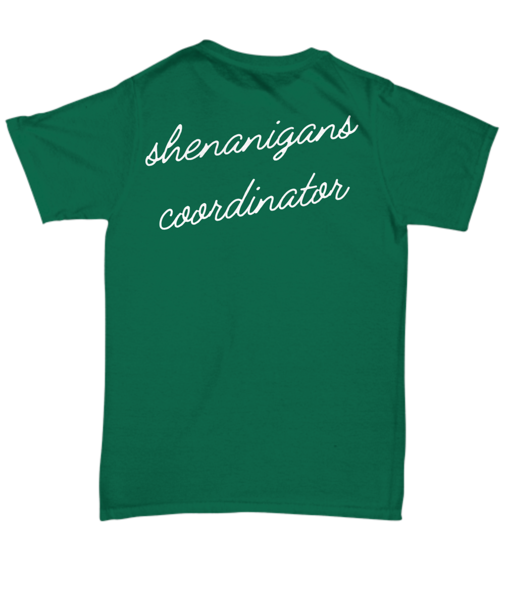 Lucky Shamrock Shenanigans Tee: Women's Irish St Patrick's Day Shirt