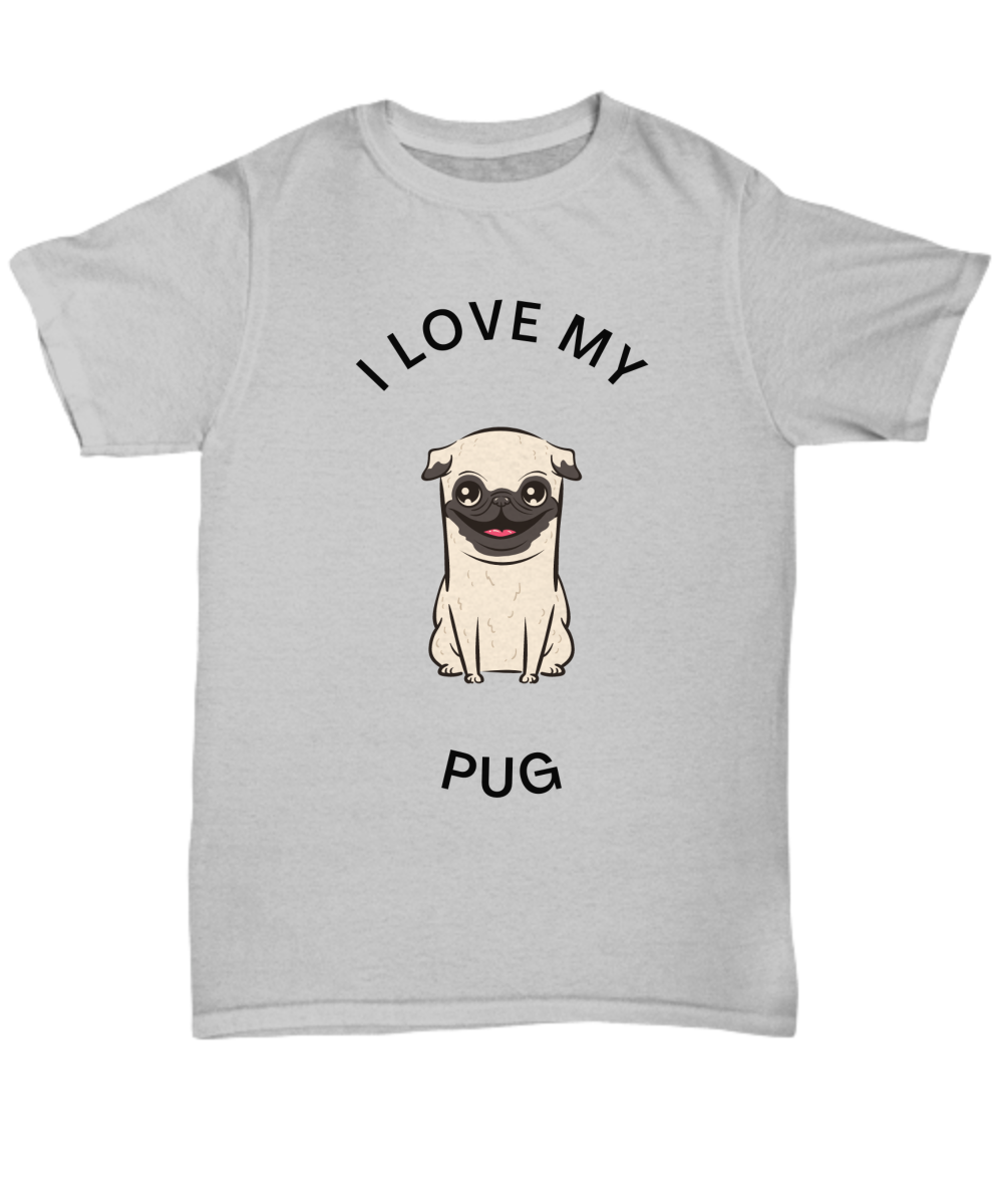 I Love My Pug TShirt