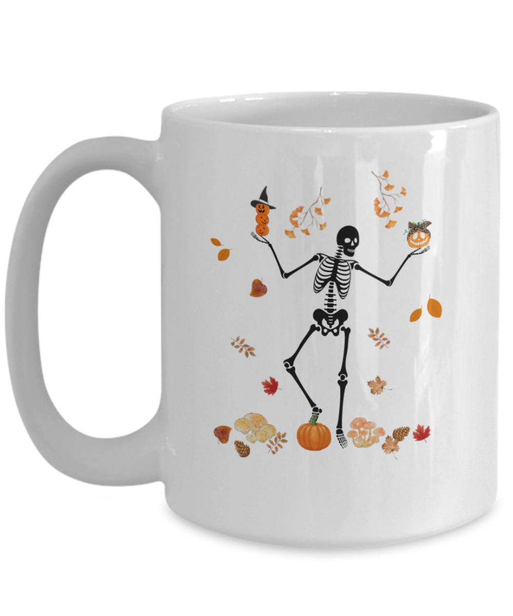 Halloween Skeleton Mug