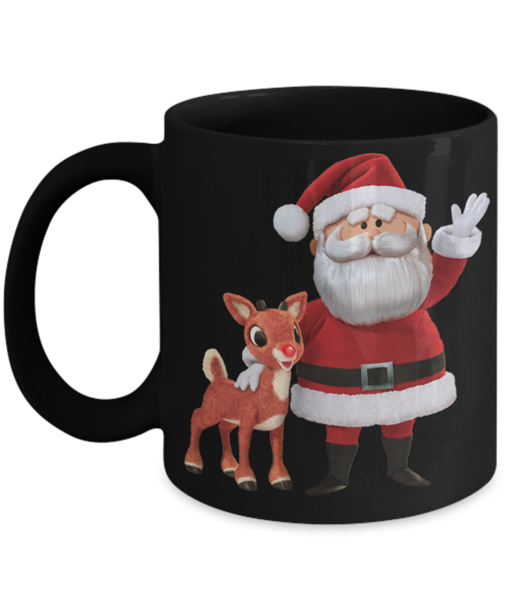 Santa & Rudolph Mug