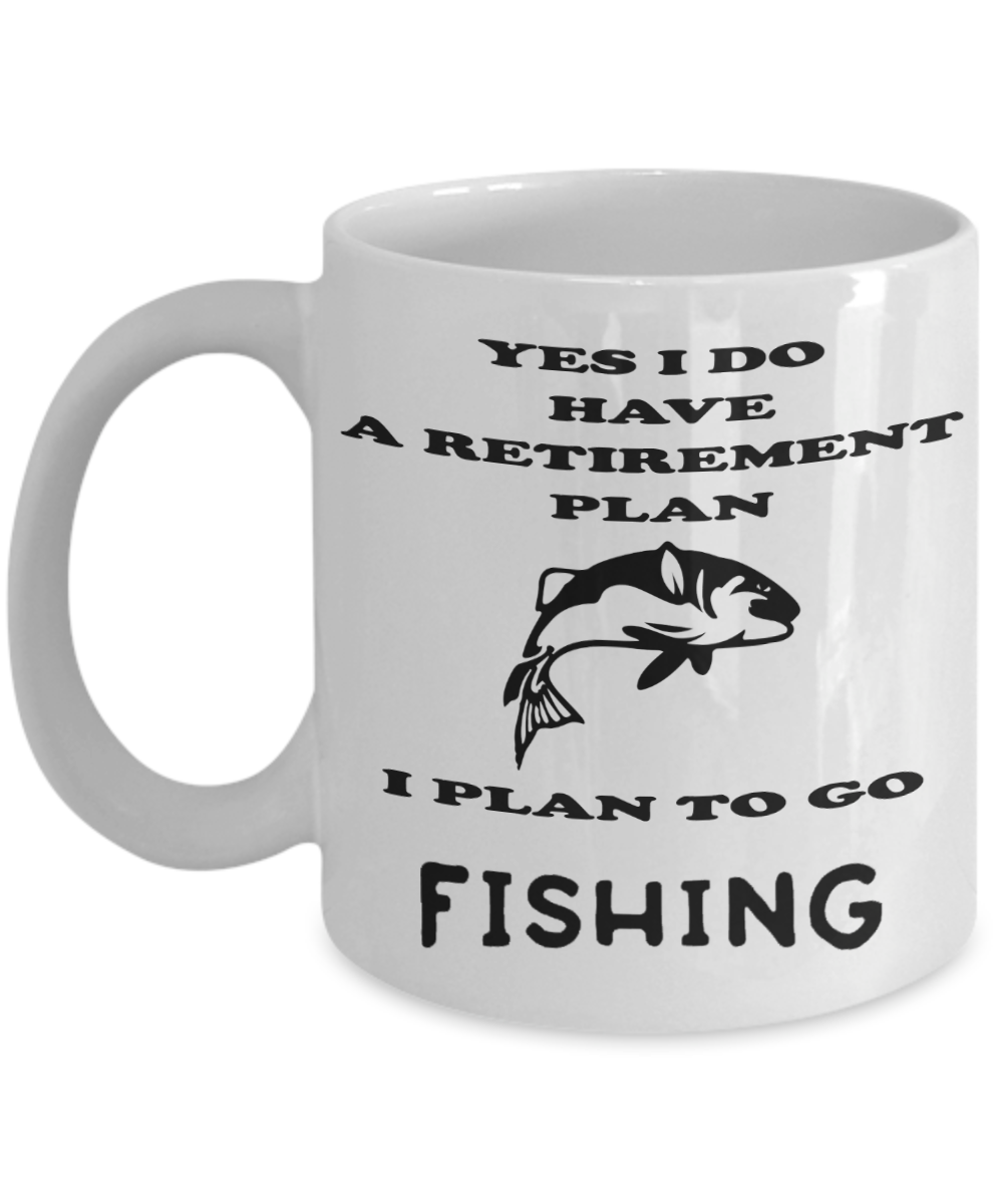 Fishing Coffee Mug Funny Fishing Coffee Mug