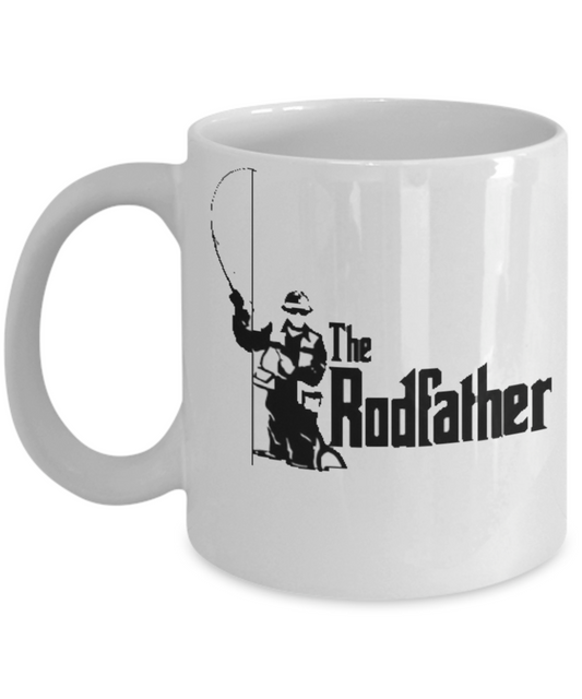 Funny Fishing Mug - The Rodfather