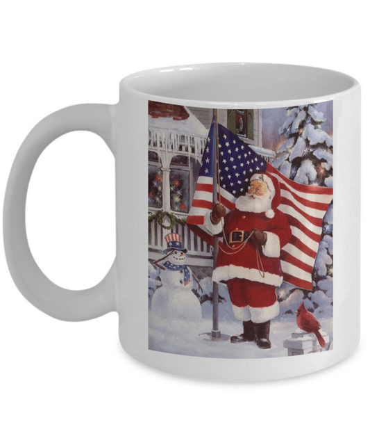 Christmas USA Coffee Mug