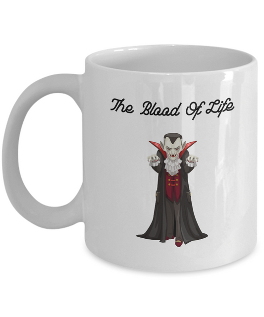 The Blood Of Life Dracula Mug