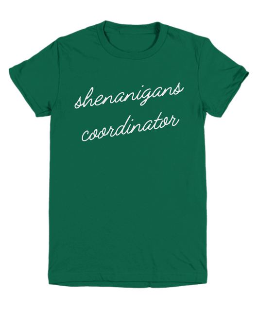 Lucky Shamrock Shenanigans Tee: Women's Irish St Patrick's Day Shirt