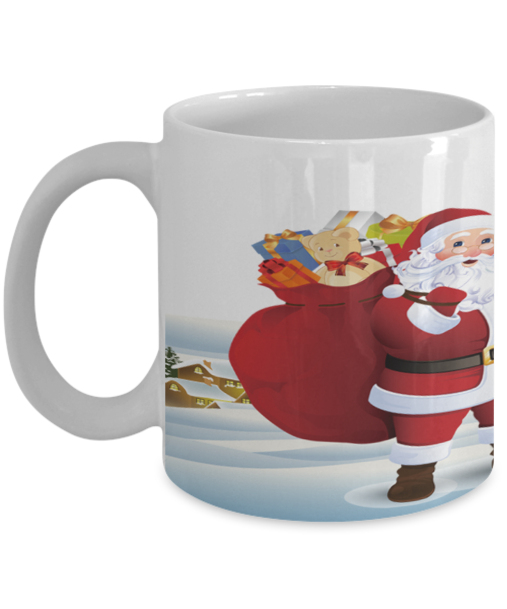 Santas Christmas Sack Mug