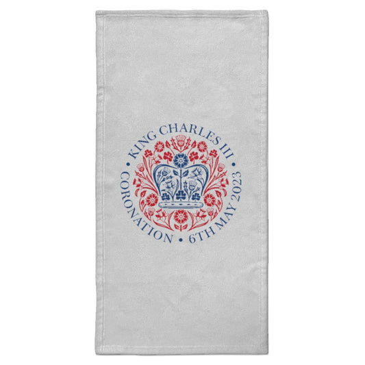 King Charles III Coronation Tea Towel - Royal Family Gift, Cotton Kitchen Decor, Union Jack - Coronation Gift 2023, Royal Collectible